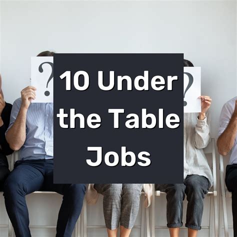 under the table jobs in richmond va|Under the Table Pay jobs in Richmond, VA .